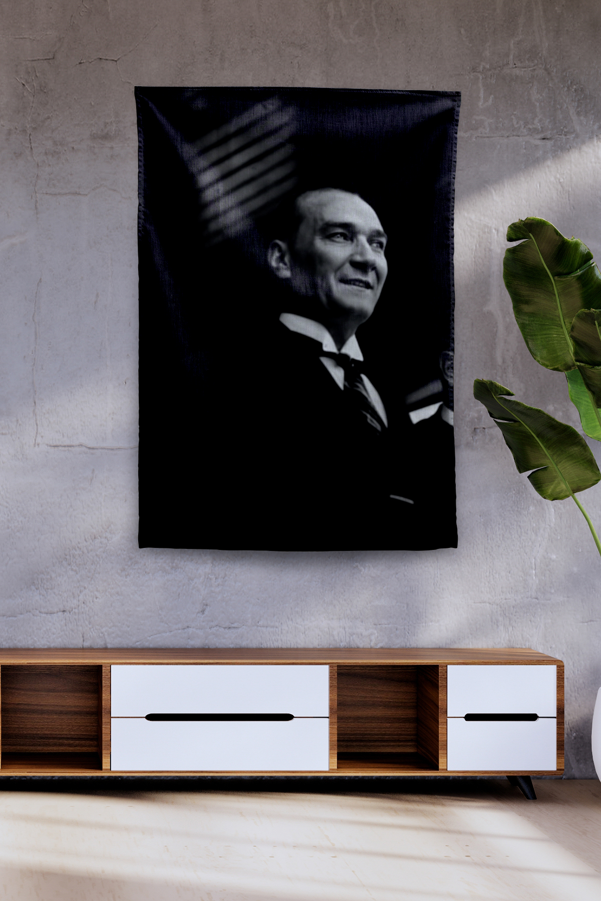 Vagonik Atatürk Temalı Duvar Örtüsü Tapestry Desen 440