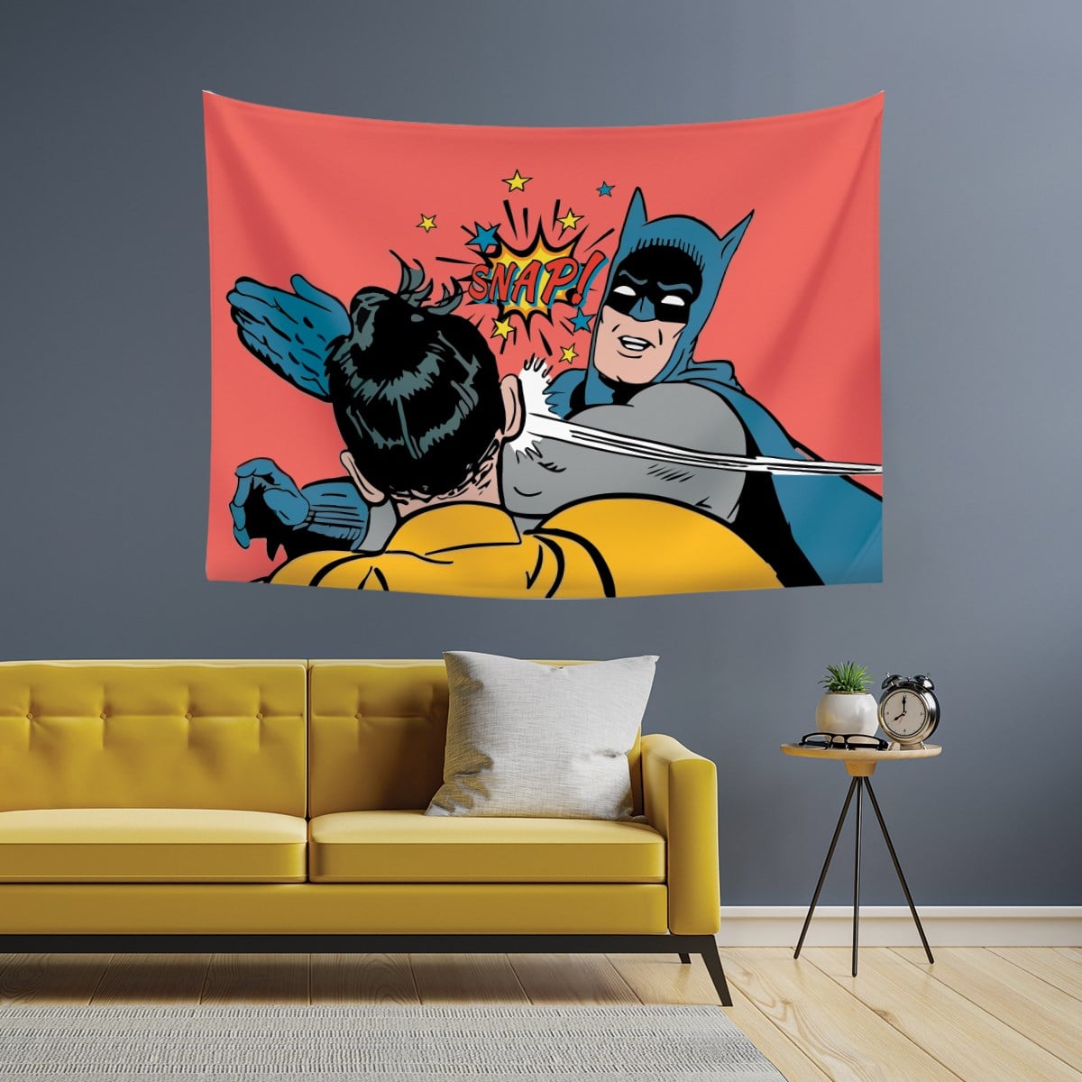 Vagonik  Batman Snap Çizgi Roman Comic  Duvar Örtüsü Halısı 140 X 100 Cm-70x100 Cm
