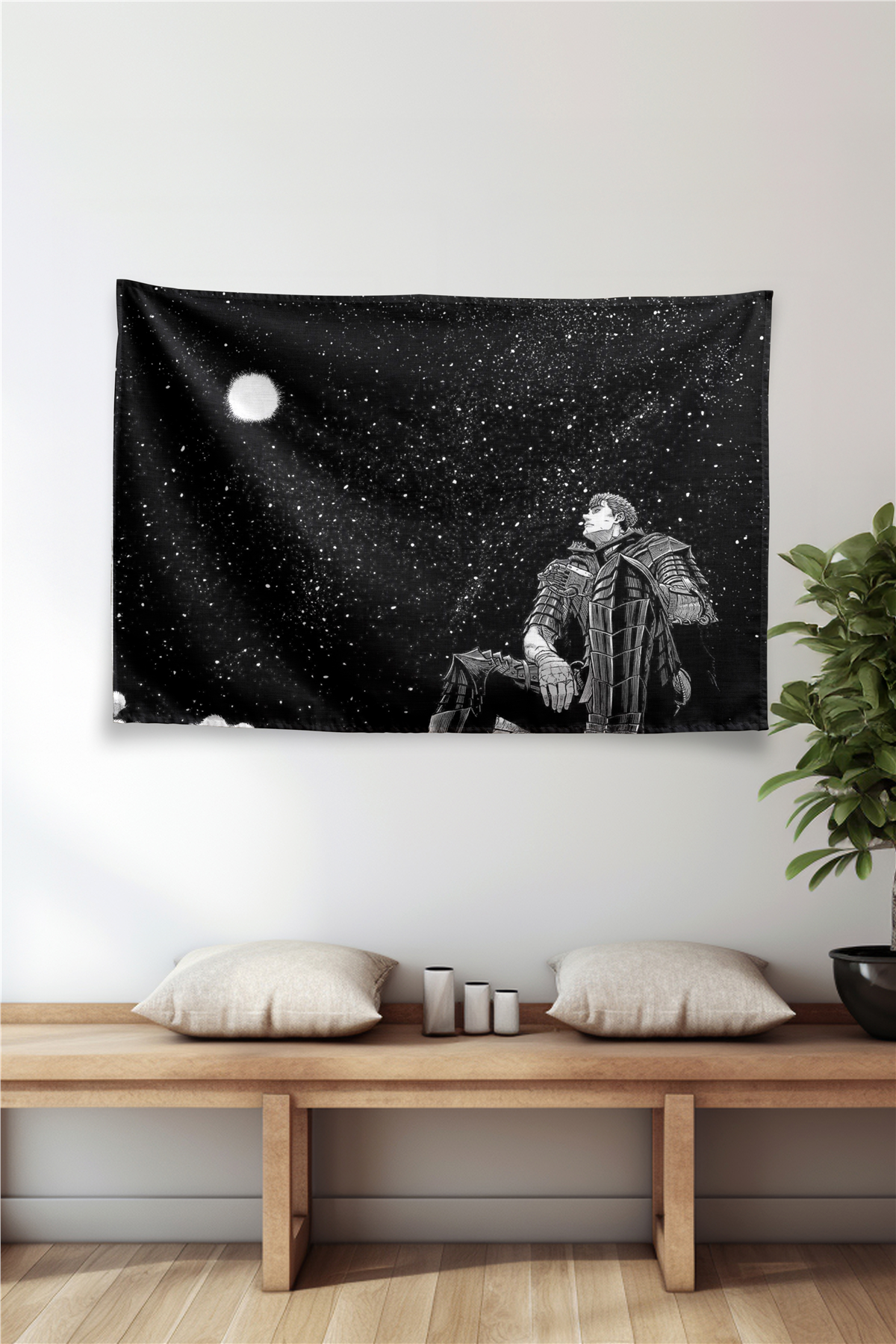 Vagonik Berserk Temalı Anime Duvar Örtüsü Tapestry