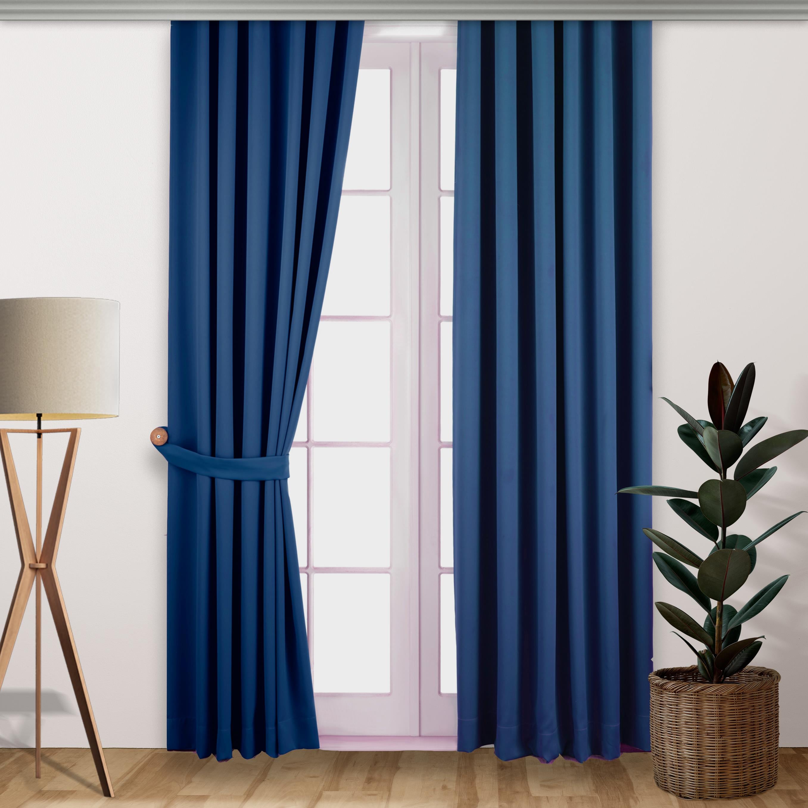 Vagonik Blackout Fon Perde 150 x 230 cm Petrol Mavi