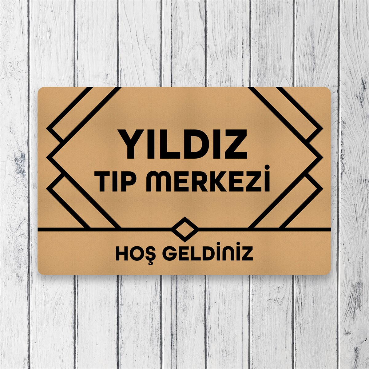 Vagonik Kişiye Ve Firmaya Özel Tasarım Dijital Baskılı 50x70cm Dekoratif Çok Amaçlı Iç Ve Dış Kapı Paspası