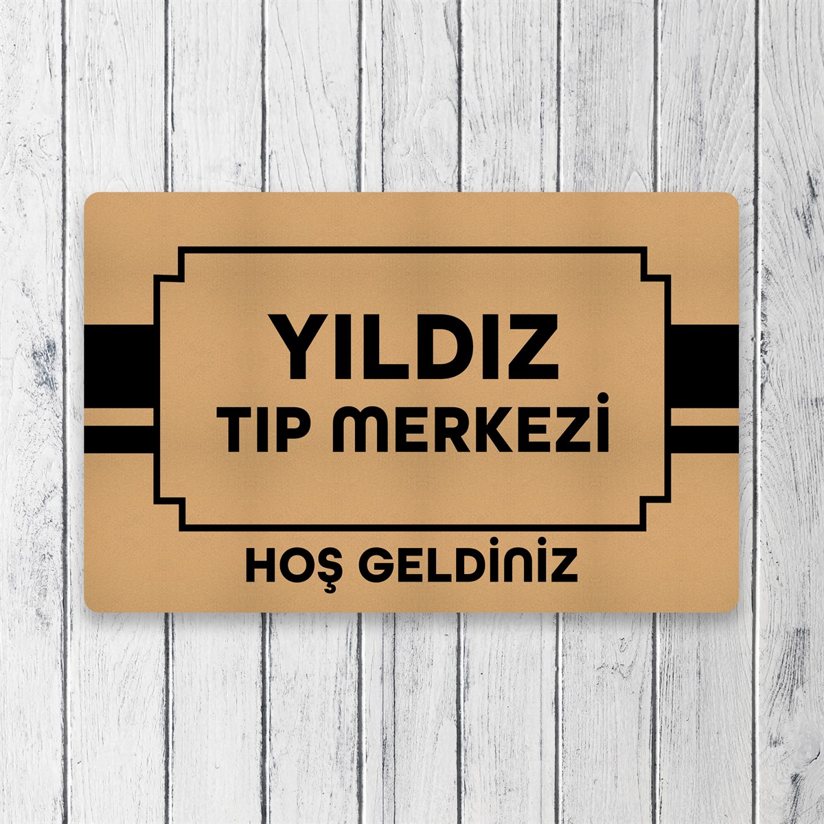 Vagonik Kişiye Ve Firmaya Özel Tasarım Dijital Baskılı 50x70cm Dekoratif Çok Amaçlı Iç Ve Dış Kapı Paspası