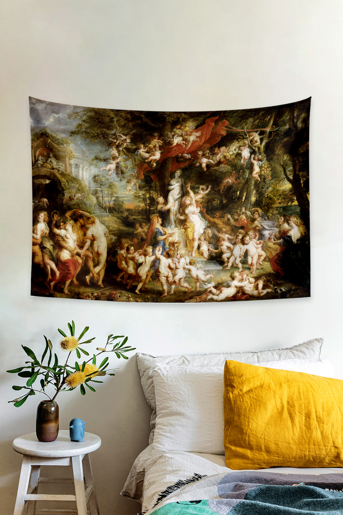Vagonik Peter Paul Rubens Venüs Bayramı, The Feast Of Venus Duvar Örtüsü Halısı