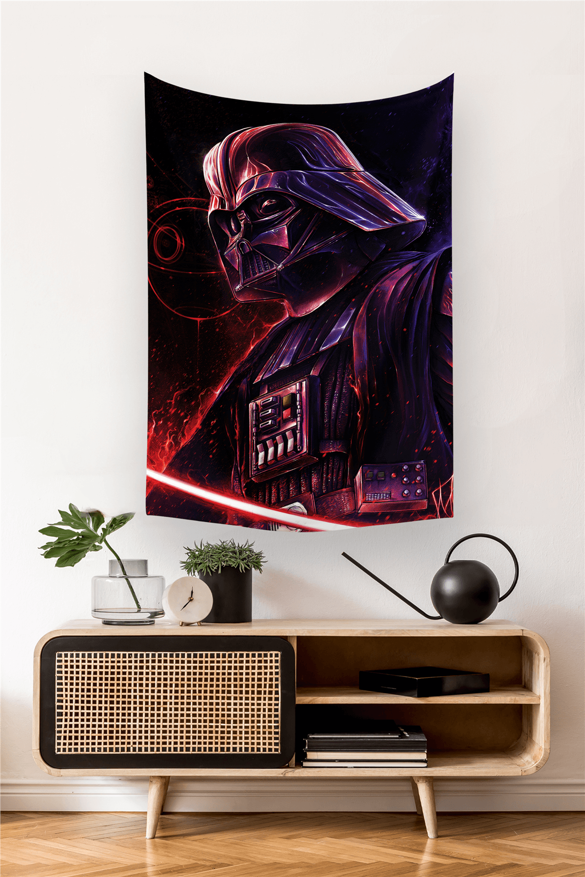 Vagonik Star Wars Darth Vader Duvar Örtüsü Halısı
