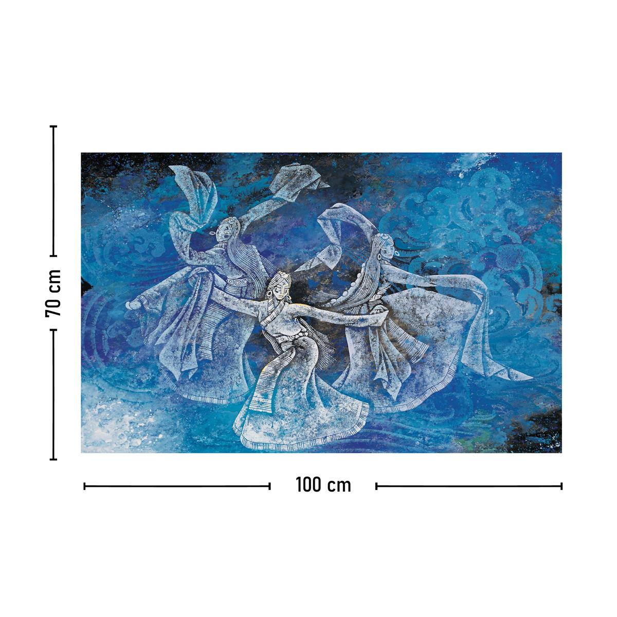 Vagonik Tibet Etnik Desen Budist Thangka Ve Mandala Bohem Duvar Örtüsü Halısı 140x100 Cm-70x100 Cm