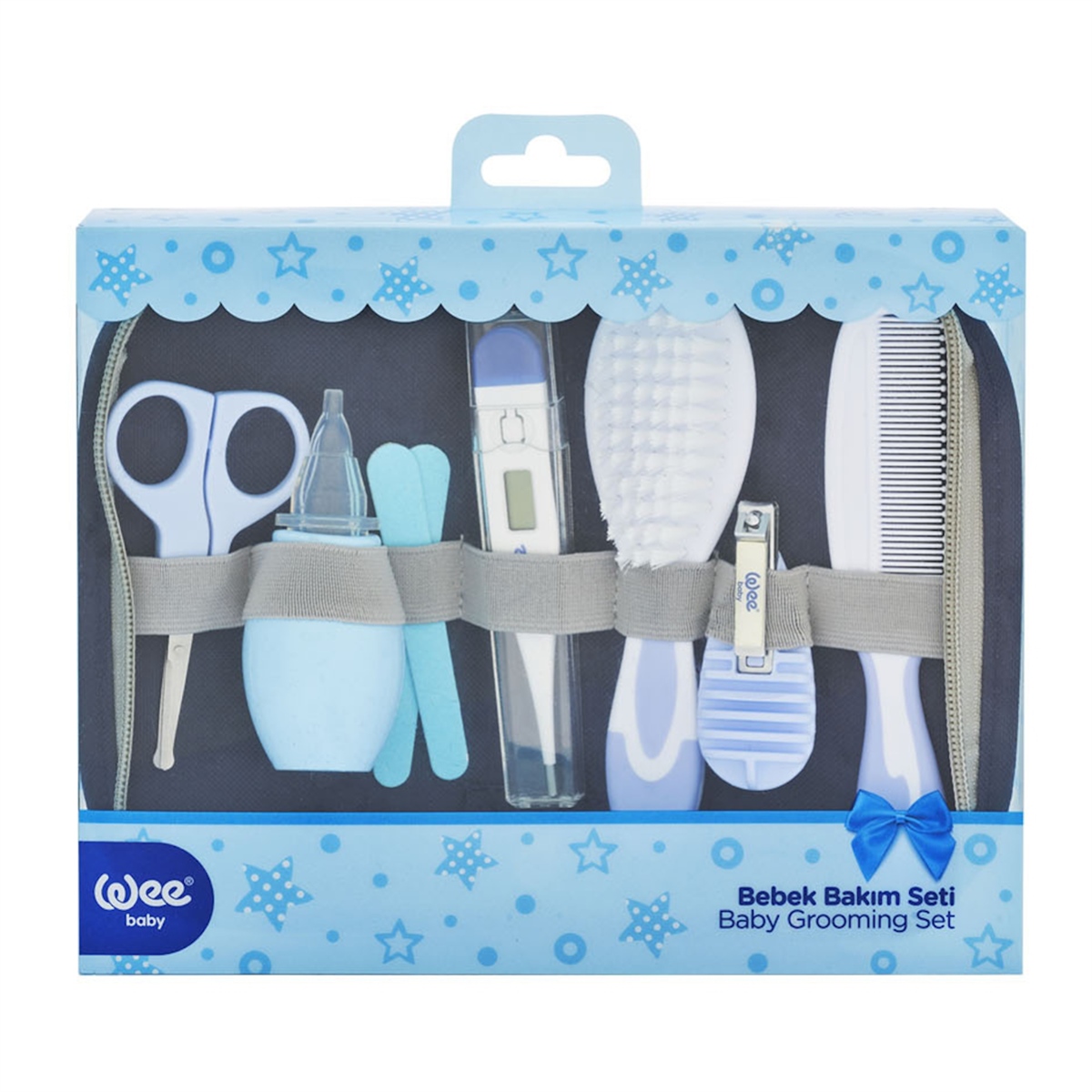 Wee Baby Bebek Bakım Seti Mavi