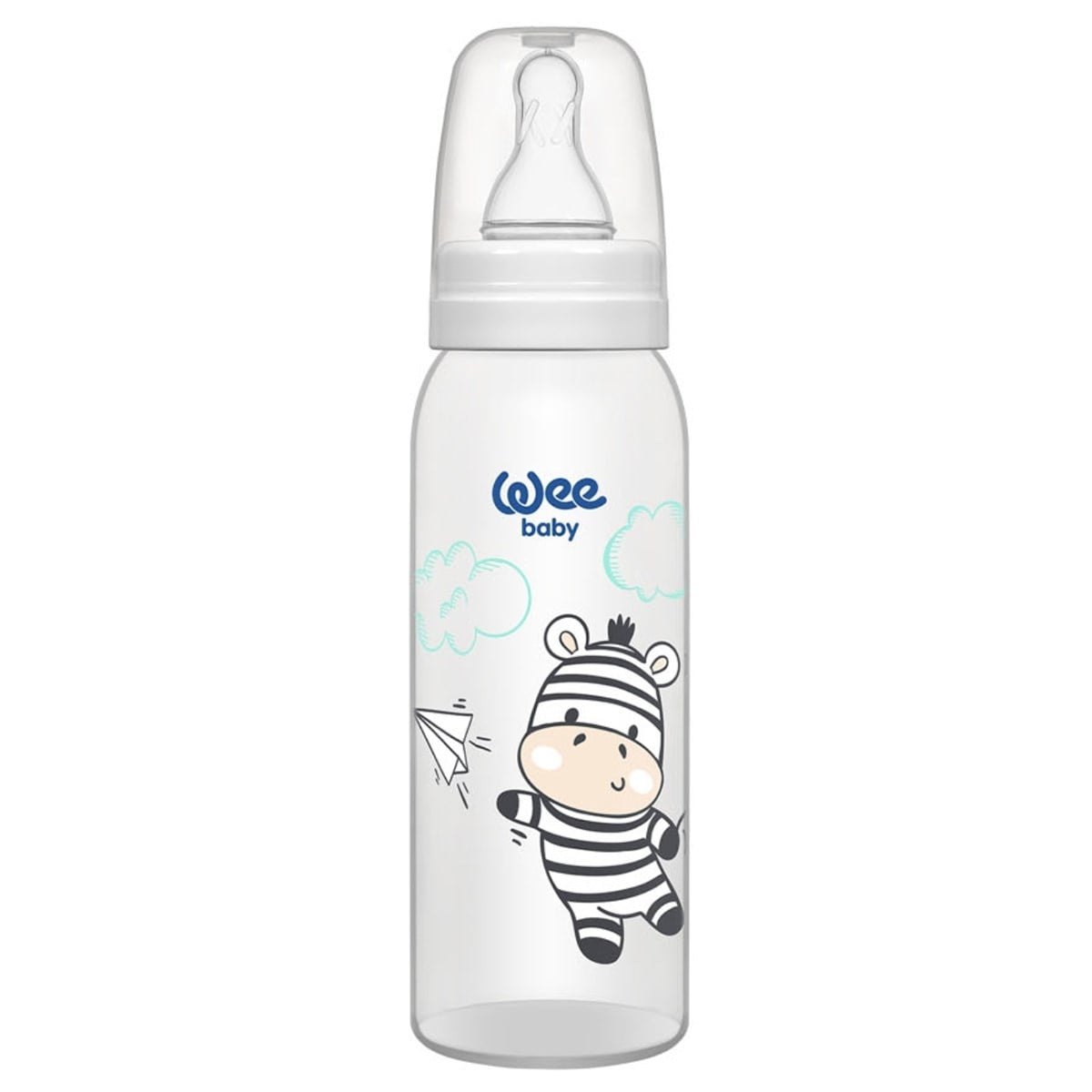 Wee Baby Klasik PP Biberon 250 ml Beyaz
