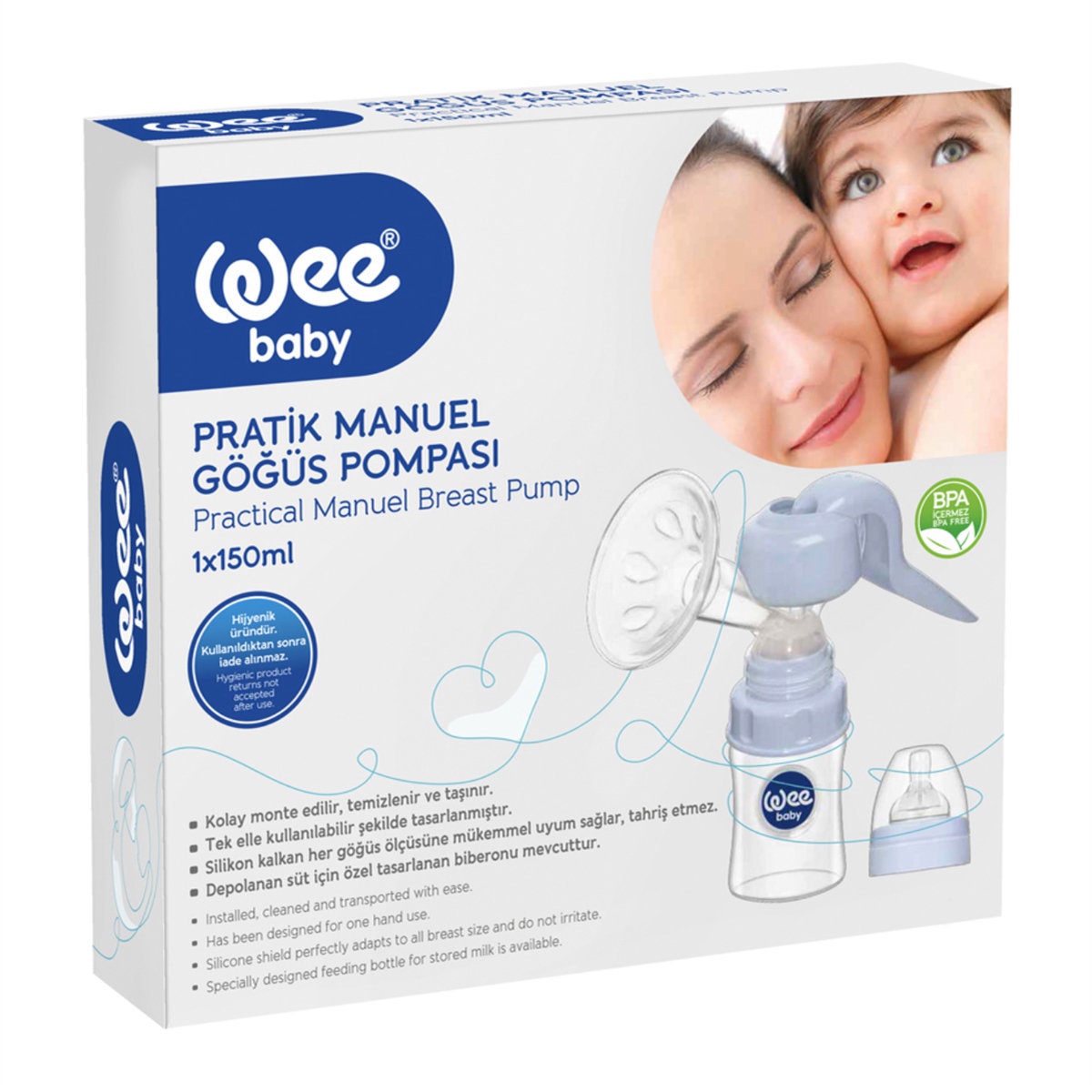 Wee Baby Pratik Manuel Göğüs Pompası