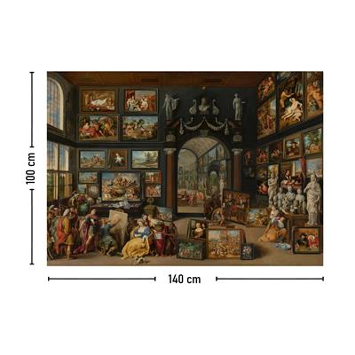 Apelles Campaspeyi Resmediyor Van Haecht Tablosu Duvar Örtüsü Halısı