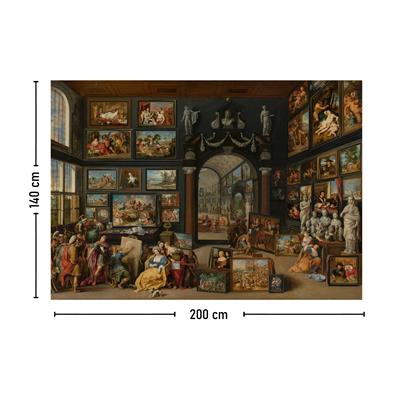 Apelles Campaspeyi Resmediyor Van Haecht Tablosu Duvar Örtüsü Halısı