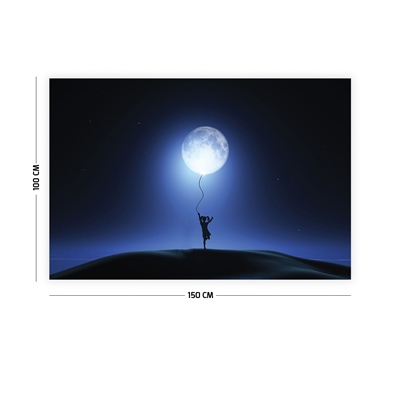 Vagonik Ay Işığı ve Çocuk Duvar Örtüsü