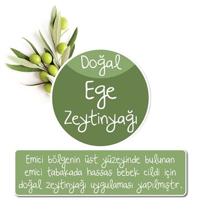 Baby Turco Doğadan Bebek Bezi 1 Numara Newborn 40 Adet