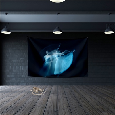 Vagonik Balerin Kadınlar Duvar Örtüsü