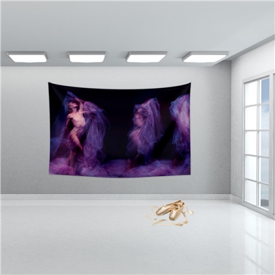 Vagonik Dansçı Kadınlar Duvar Örtüsü