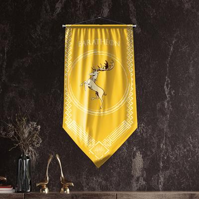 Game of Thrones Baratheon Hanedanlığı Flama Bayrak