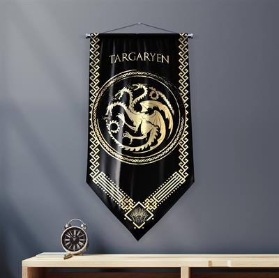 Game of Thrones Targaryen Hanedanlığı Flama Bayrak