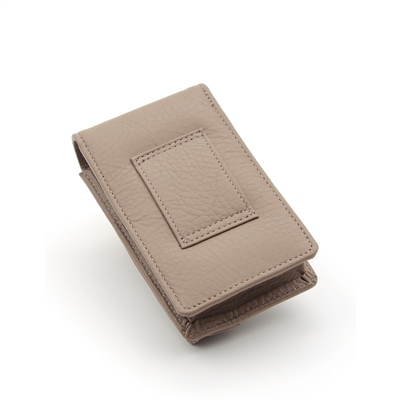 Grande Hakiki Deri Özel Tasarım Sigaralık - Vizon