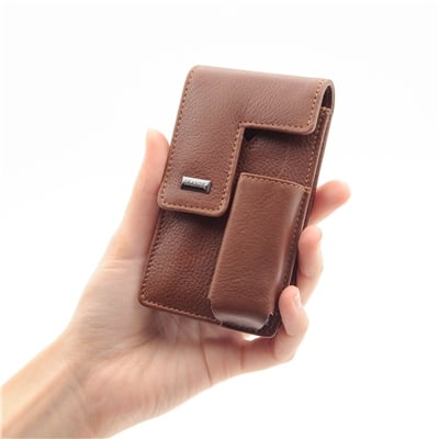 Grande Hakiki Deri Özel Tasarım Sigaralık - Taba