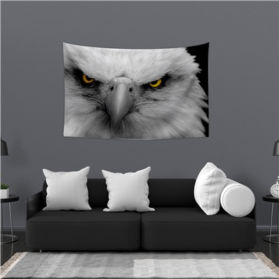 Vagonik Kara Kartal Duvar Örtüsü