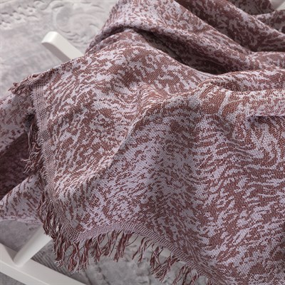 Vagonik Linen Çok Amaçlı Sık Dokuma Bordo Koltuk Örtüsü 170x220 cm