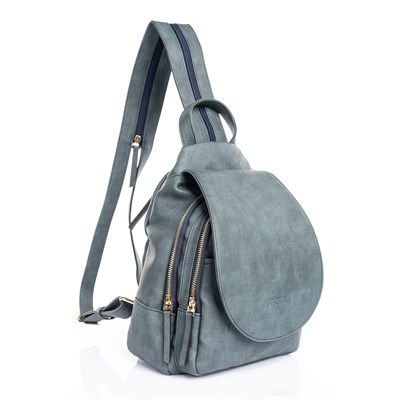 LOS ANGELES POLO CLUB Kadın Sırt Çantası Mavi