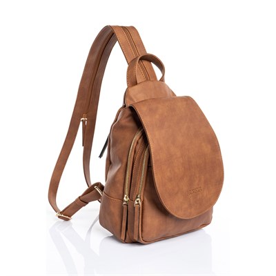 LOS ANGELES POLO CLUB Kadın Sırt Çantası Taba