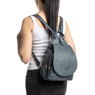 LOS ANGELES POLO CLUB Kadın Sırt Çantası Mavi