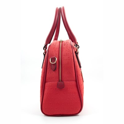 LOS ANGELES POLO CLUB Kadın Yeni Sezon 5 Bölmeli Kırmızı El Ve Omuz Çantası