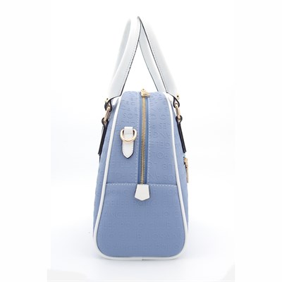 LOS ANGELES POLO CLUB Kadın Yeni Sezon 5 Bölmeli Mavi El Ve Omuz Çantası