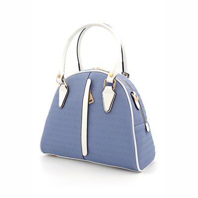 LOS ANGELES POLO CLUB Kadın Yeni Sezon 5 Bölmeli Mavi El Ve Omuz Çantası