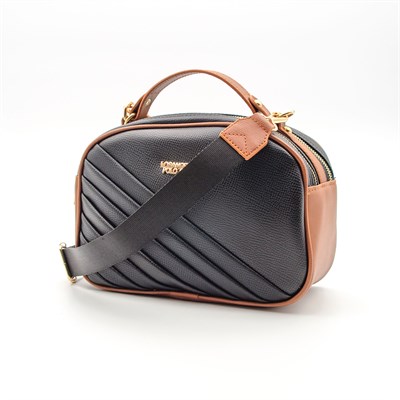 LOS ANGELES POLO CLUB Kadın Yeni Sezon Çapraz Askılı Siyah El ve Omuz Çantası