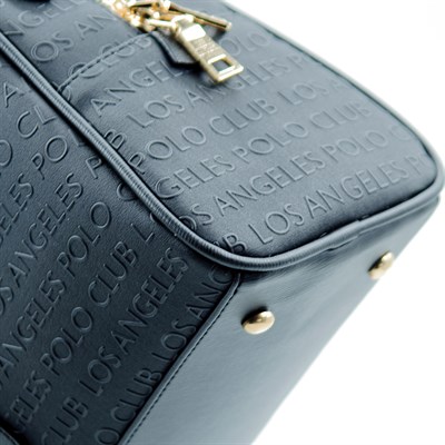 LOS ANGELES POLO CLUB Kadın Yeni Sezon 5 Bölmeli Siyah El Ve Omuz Çantası