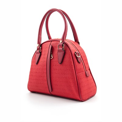 LOS ANGELES POLO CLUB Kadın Yeni Sezon 5 Bölmeli Kırmızı El Ve Omuz Çantası