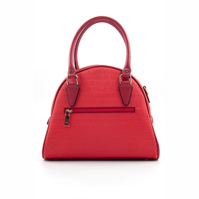 LOS ANGELES POLO CLUB Kadın Yeni Sezon 5 Bölmeli Kırmızı El Ve Omuz Çantası