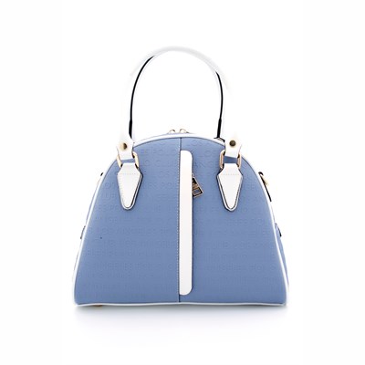 LOS ANGELES POLO CLUB Kadın Yeni Sezon 5 Bölmeli Mavi El Ve Omuz Çantası