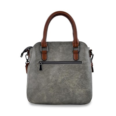 LOS ANGELES POLO CLUB Omuz Askılı Kadın Çantası Gri