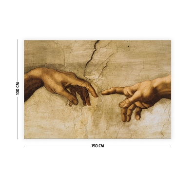 Vagonik Michelangelo Eller Duvar Örtüsü