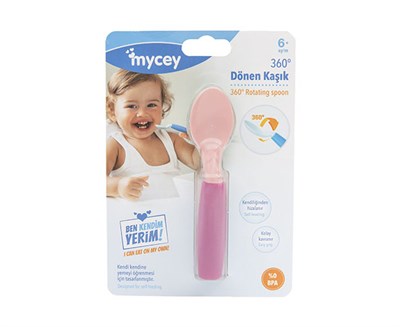 Mycey Dönen Kaşık Pembe