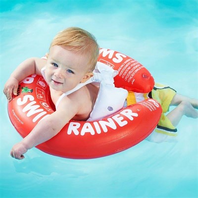 Mycey Swimtrainer Yüzme Simidi Kırmızı 3 Ay-4 Yaş