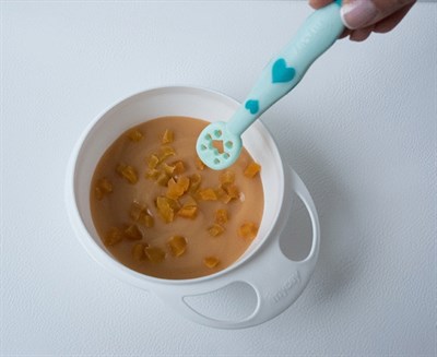 Mycey Yumuşak Uçlu Püre Kaşığı 2Li Mavi