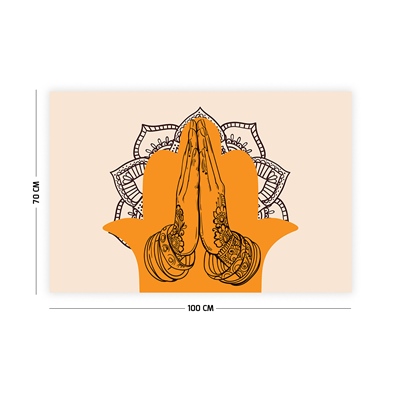 Vagonik Namaste Duvar Örtüsü