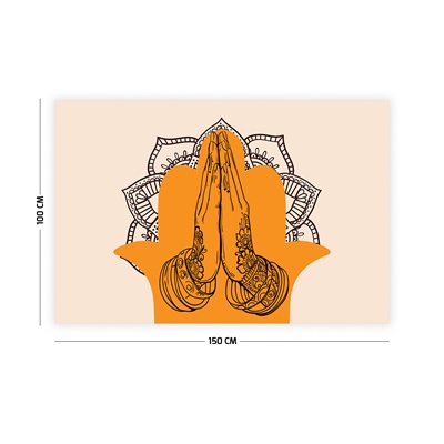 Vagonik Namaste Duvar Örtüsü