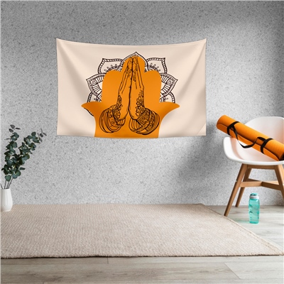 Vagonik Namaste Duvar Örtüsü