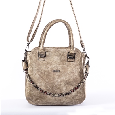 LOS ANGELES POLO CLUB Omuz Askılı Kadın Çantası Altın