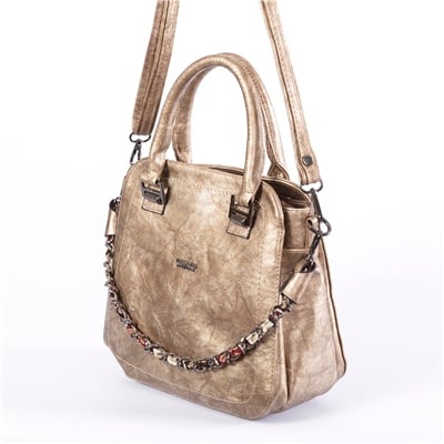 LOS ANGELES POLO CLUB Omuz Askılı Kadın Çantası Altın