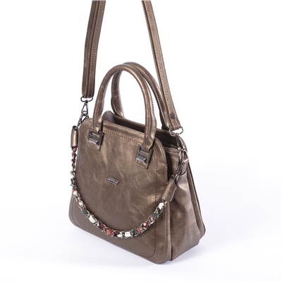 LOS ANGELES POLO CLUB Omuz Askılı Kadın Çantası Bronz