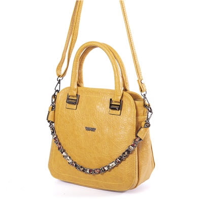 LOS ANGELES POLO CLUB Omuz Askılı Kadın Çantası Hardal