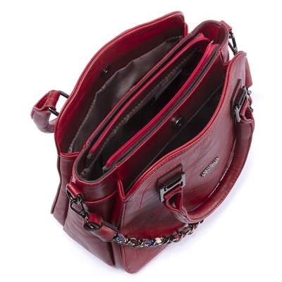 LOS ANGELES POLO CLUB Omuz Askılı Kadın Çantası Kırmızı