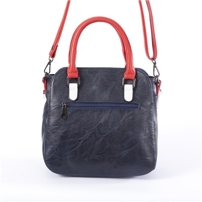 LOS ANGELES POLO CLUB Omuz Askılı Kadın Çantası Lacivert Kırmızı