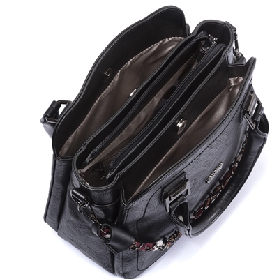 LOS ANGELES POLO CLUB Omuz Askılı Kadın Çantası Siyah